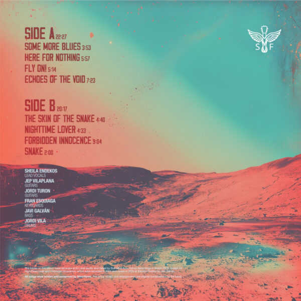 "FLY ON" BLACK VINYL LP (2025)